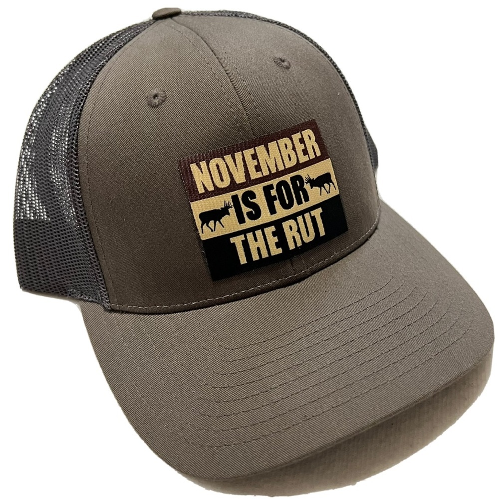 Richardson hunting snapback trucker hat mesh November Rut